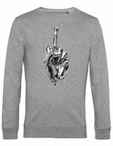 Sweater - Middlefinger Heather Grey