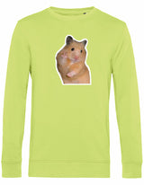 Sweater - Hamster Peace Lime