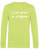 Sweater - I look great Lime