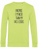 Sweater - I Promise Lime