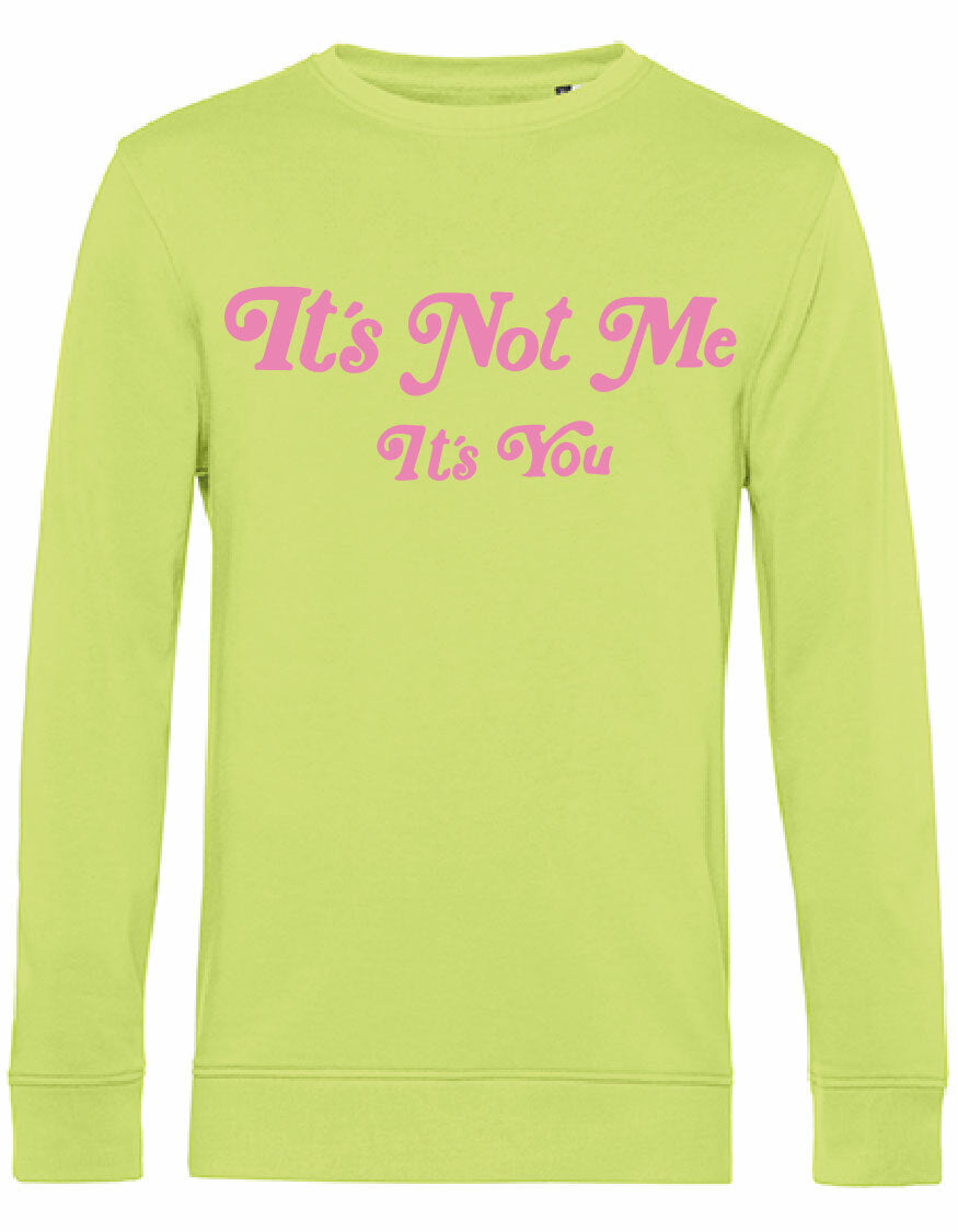 Sweater - It's not me Lime