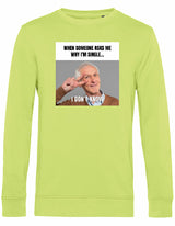 Sweater - I don't know Lime