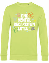 Sweater - One breakdown later Lime