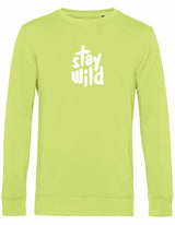 Sweater - Stay Wild Lime