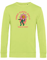 Sweater - Take it easy Lime