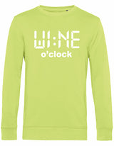 Sweater - Wine O'Clock Lime