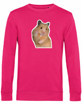 Sweater - Hamster Peace Magenta