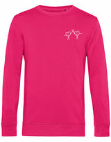 Sweater - Hart in hart Magenta