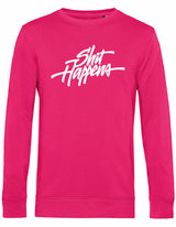 Sweater - Shit Happens Magenta