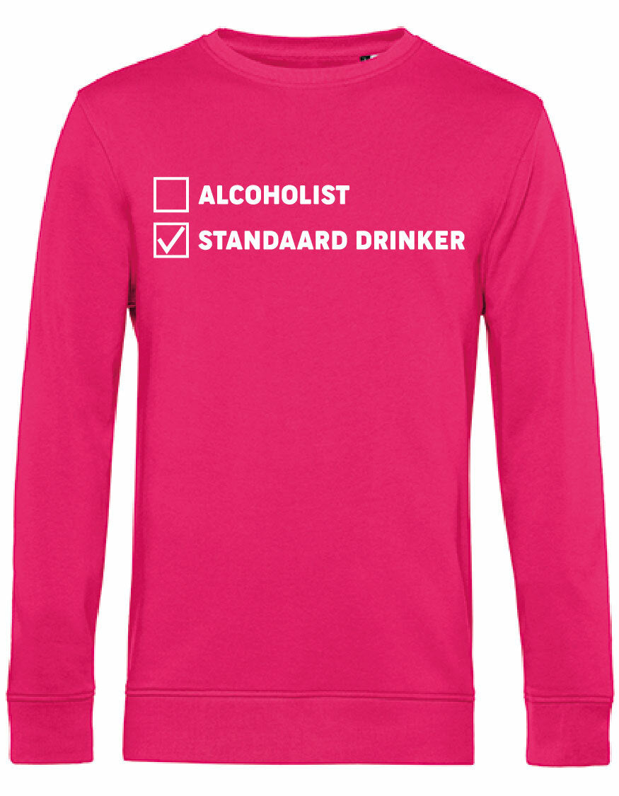 Sweater - Standaard drinker Magenta