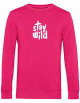Sweater - Stay Wild Magenta