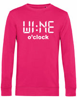 Sweater - Wine O'Clock Magenta