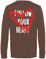 Sweater - Follow your heart Mocha