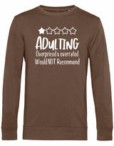 Sweater - Adulting Mocha