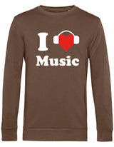 Sweater - I love music Mocha
