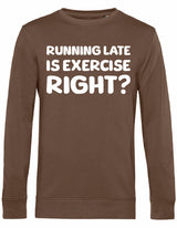 Sweater - Running late Mocha