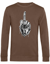 Sweater - Middlefinger Mocha