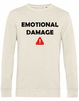 Sweater - Emotional Damage Off White