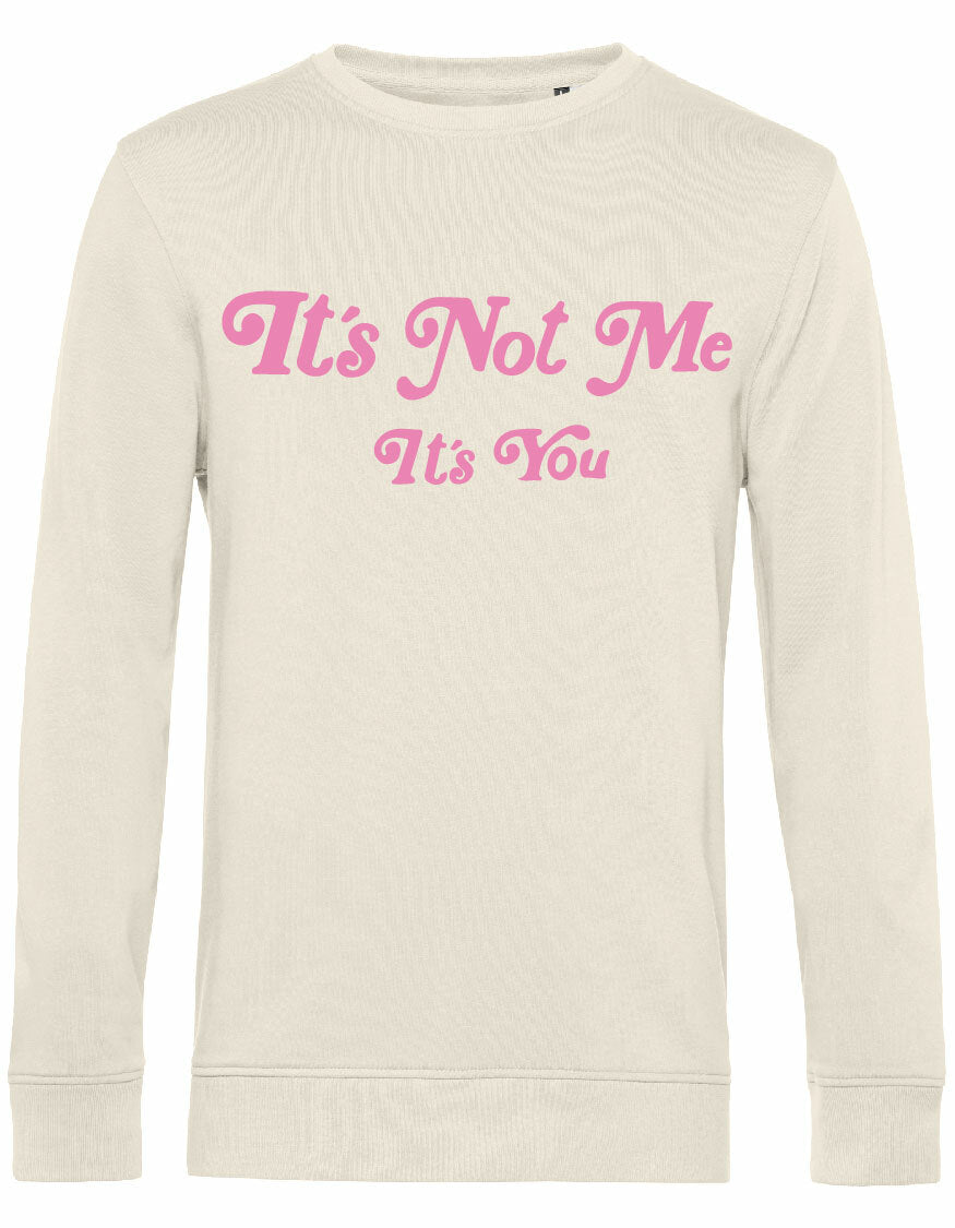 Sweater - It's not me Off White