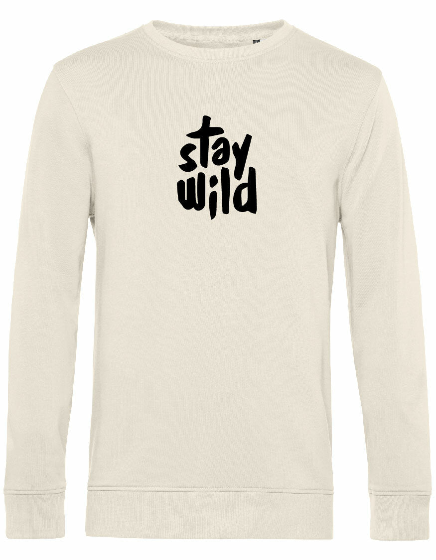 Sweater - Stay Wild Off White