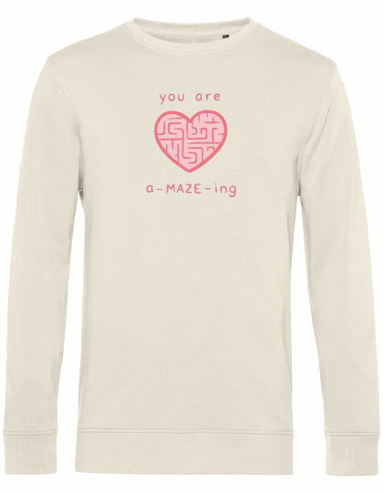 Sweater - A-maze-ing Off White
