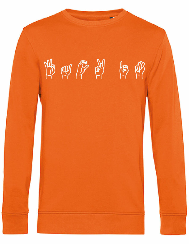 Sweater - Gebarentaal; Fack it