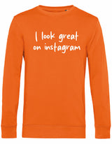 Sweater - I look great Pure Orange