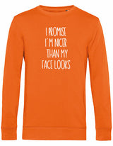 Sweater - I Promise Pure Orange