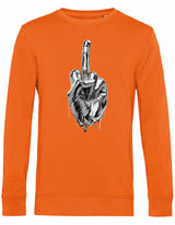 Sweater - Middlefinger Pure Orange