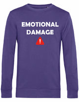 Sweater - Emotional Damage Radical Purple