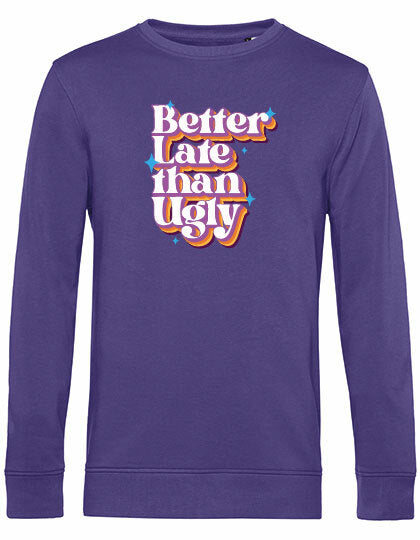 Sweater - Better Late Radical Purple