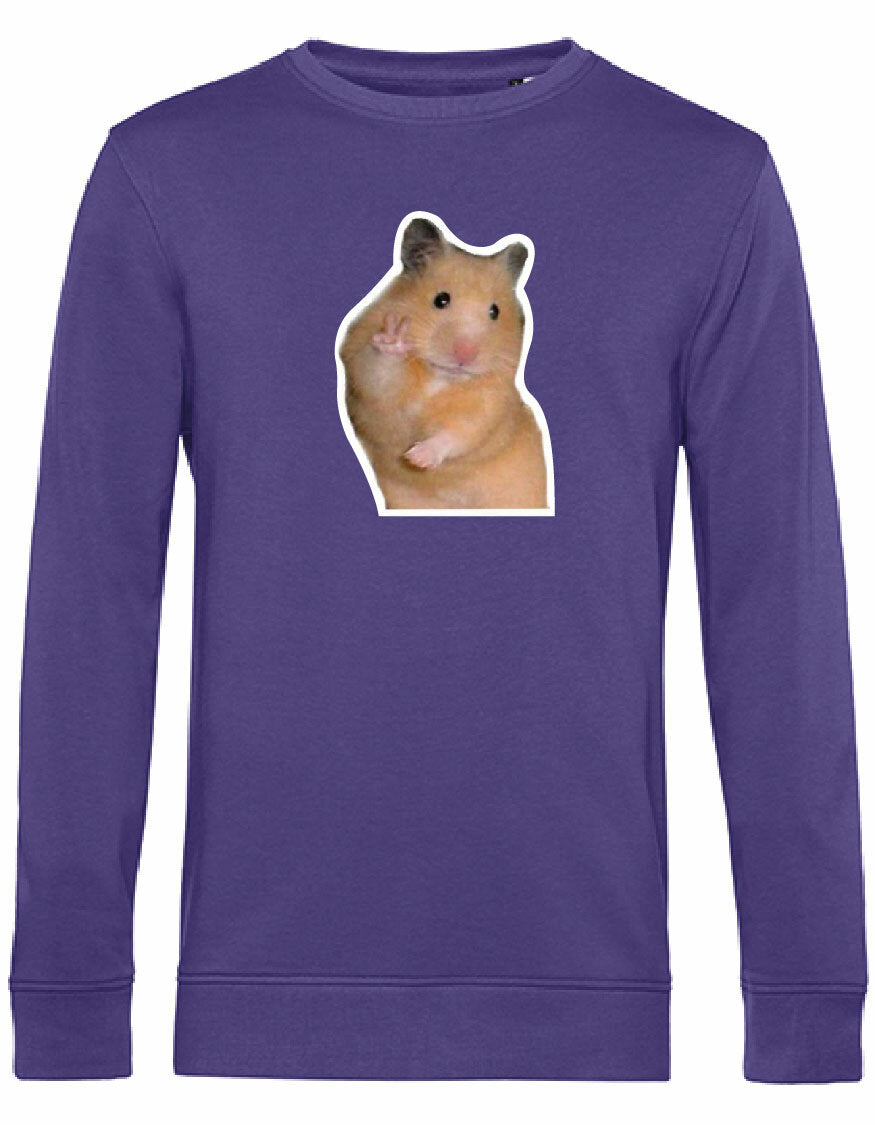 Sweater - Hamster Peace Radical Purple