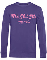 Sweater - It's not me Radical Purple