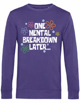 Sweater - One breakdown later Radical Purple