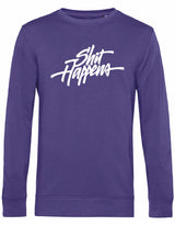 Sweater - Shit Happens Radical Purple