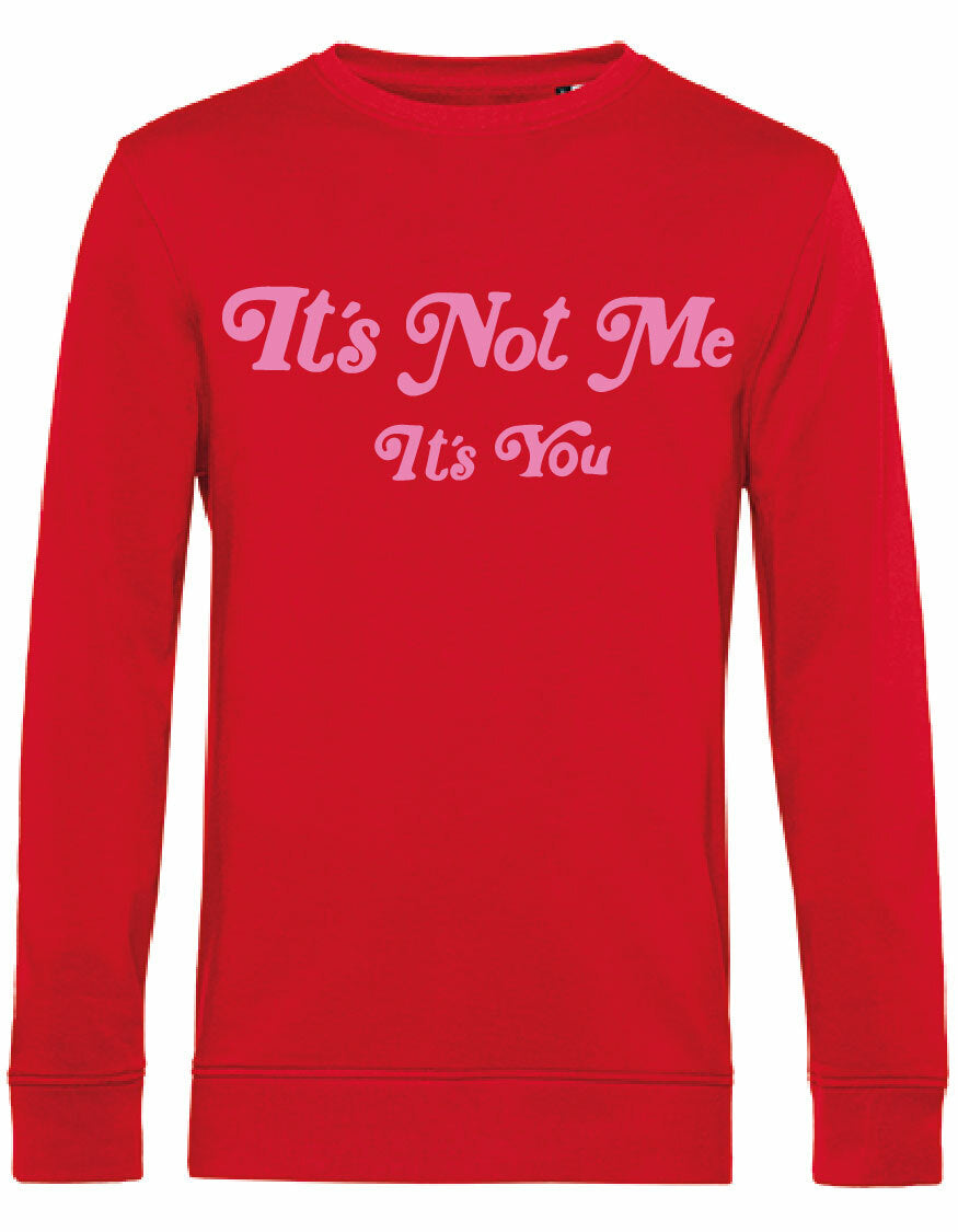 Sweater - It's not me Red