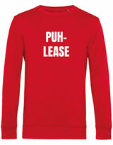 Sweater - Puh-lease Red