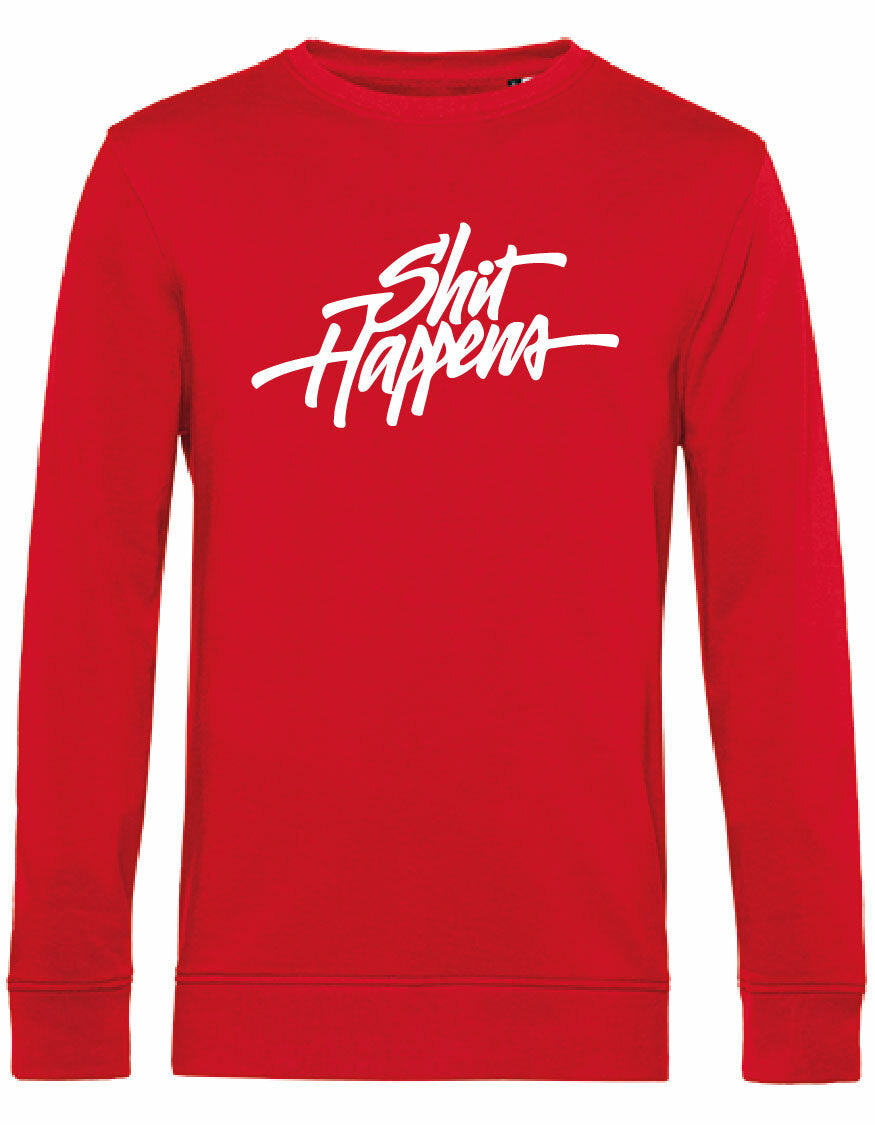 Sweater - Shit Happens Red