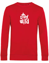 Sweater - Stay Wild Red