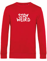 Sweater - Stay Wierd Red