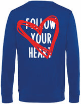 Sweater - Follow your heart Royal