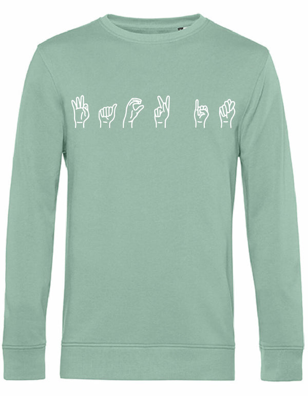 Sweater - Gebarentaal; Fack it