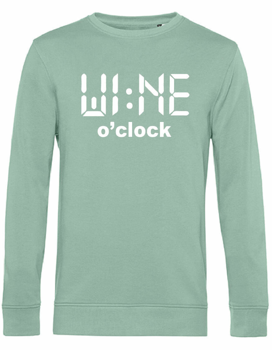Sweater - Wine O'Clock Sage