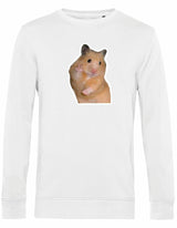 Sweater - Hamster Peace White
