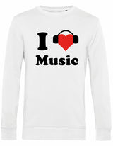 Sweater - I love music White