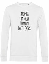Sweater - I Promise White
