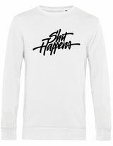 Sweater - Shit Happens White
