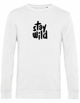 Sweater - Stay Wild White