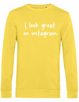 Sweater - I look great Yellow Fizz