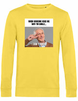 Sweater - I don't know Yellow Fizz